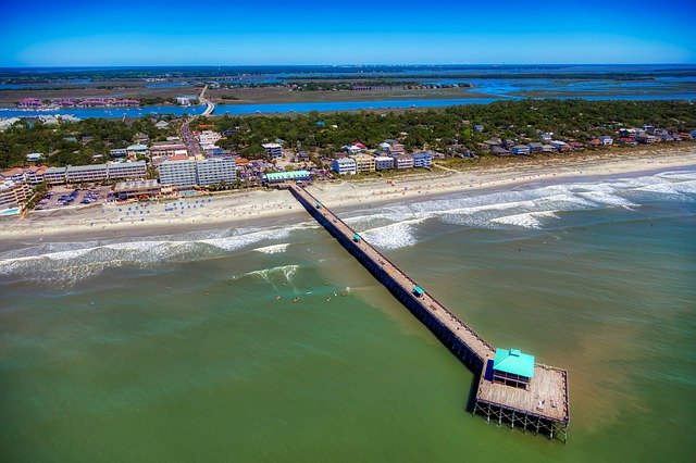 Free download Folly Pier Charleston South -  free photo or picture to be edited with GIMP online image editor