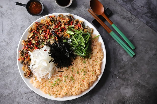 Free download food cockle bibimbap korean cockle free picture to be edited with GIMP free online image editor