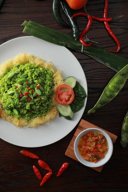 Free download food dish asian cuisine rice free picture to be edited with GIMP free online image editor