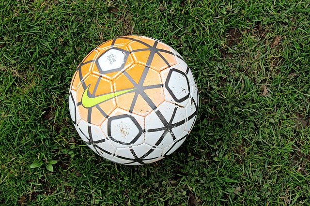 Free download Football Ball Grass -  free photo or picture to be edited with GIMP online image editor