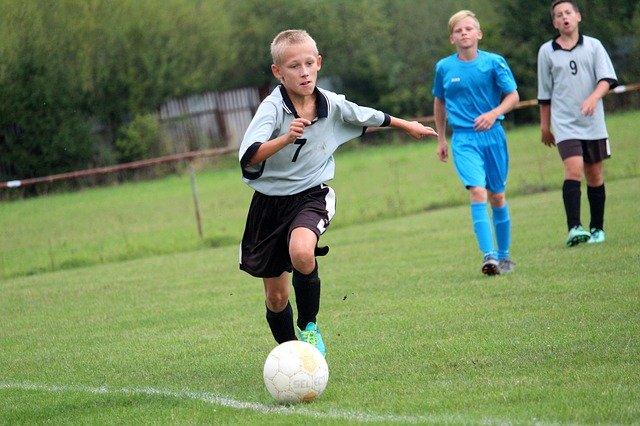 Free download Football Children Pupils Older -  free photo or picture to be edited with GIMP online image editor