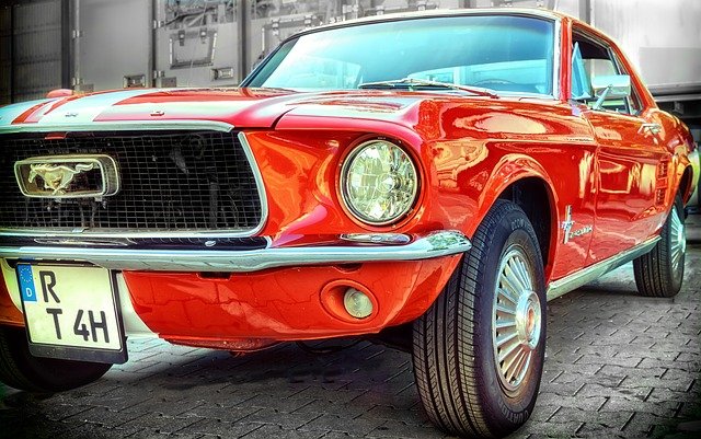 Free download ford mustang car classic free picture to be edited with GIMP free online image editor