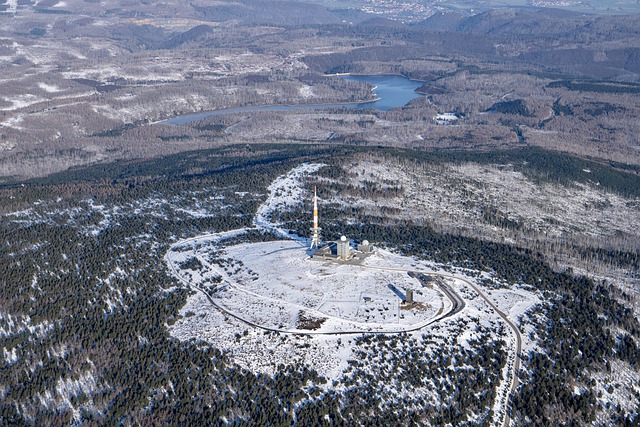 Free download forest brocken radio tower germany free picture to be edited with GIMP free online image editor
