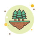 Forest New Tab  screen for extension Chrome web store in OffiDocs Chromium
