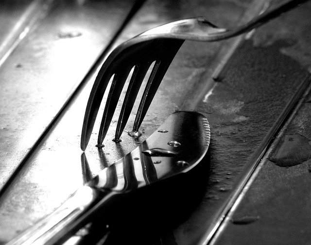 Free download Fork And Spoon Water -  free photo or picture to be edited with GIMP online image editor