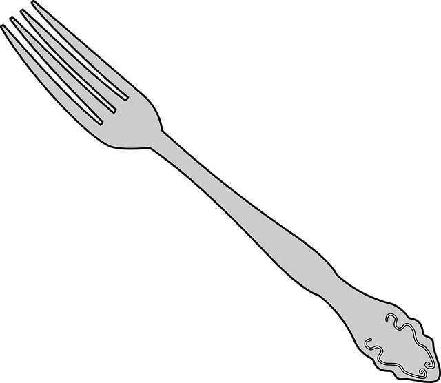 Free download Fork Silverware Silver - Free vector graphic on Pixabay free illustration to be edited with GIMP free online image editor