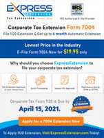 Free download Form 1120 Extension free photo or picture to be edited with GIMP online image editor