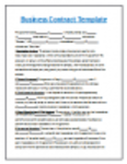 Free download Formal Business Contract Template DOC, XLS or PPT template free to be edited with LibreOffice online or OpenOffice Desktop online