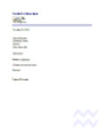 Libreng download Formal Letter - Aquarius DOC, XLS o PPT template na libreng i-edit gamit ang LibreOffice online o OpenOffice Desktop online