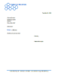 Kostenloser Download Formal Letter - Hexagons DOC-, XLS- oder PPT-Vorlage zur kostenlosen Bearbeitung mit LibreOffice online oder OpenOffice Desktop online