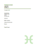 Muat turun percuma Surat Rasmi - Templat DOC, XLS atau PPT Pisces percuma untuk diedit dengan LibreOffice dalam talian atau OpenOffice Desktop dalam talian
