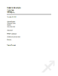 Libreng pag-download ng Formal Letter - Sagittarius DOC, XLS o PPT na template na libreng i-edit gamit ang LibreOffice online o OpenOffice Desktop online