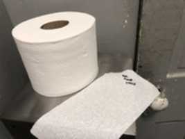 Free download For Poop Only Message on Toilet Paper in a Bathroom at a Center City Philadelphia Poetry Slam free photo or picture to be edited with GIMP online image editor