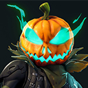Fortnite | Halloween: Flaming pumpkin of Love  screen for extension Chrome web store in OffiDocs Chromium