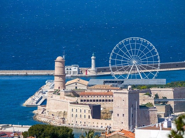 Download gratuito Fort Saint Jean Fortezza di Marsiglia - foto o immagine gratuita da modificare con l'editor di immagini online GIMP