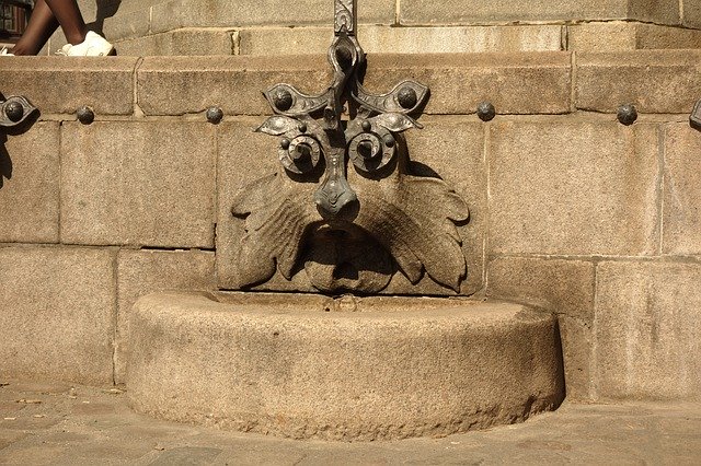 Free download Fountain Oskar-Winter-Brunnen -  free photo or picture to be edited with GIMP online image editor