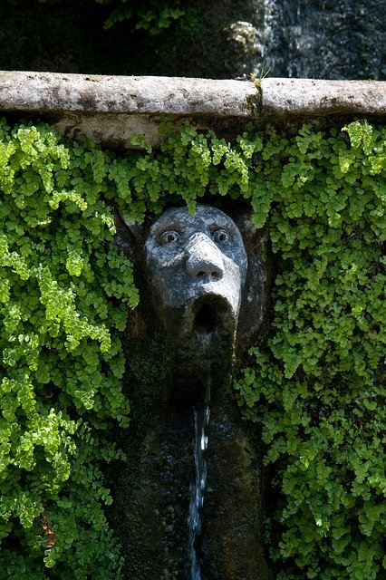 Free download Fountain Person Head -  free photo or picture to be edited with GIMP online image editor