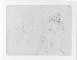 Free download Four Portrait Sketches (from Sketchbook) free photo or picture to be edited with GIMP online image editor