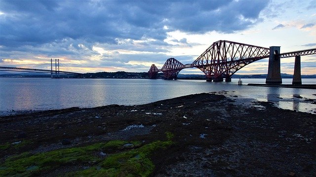 Kostenloser Download Fourth Road Bridge Scotland - kostenloses Foto oder Bild zur Bearbeitung mit GIMP Online-Bildbearbeitung