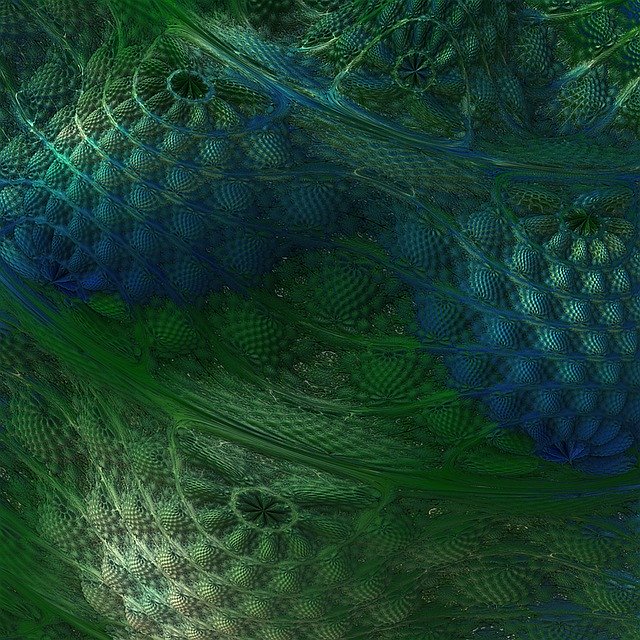 Free download Fractal 3D Backdrop -  free illustration to be edited with GIMP free online image editor