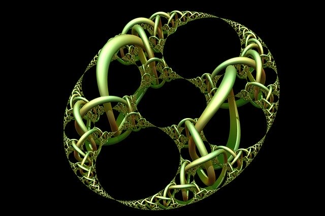 Free download Fractal Abstract 3D -  free illustration to be edited with GIMP free online image editor