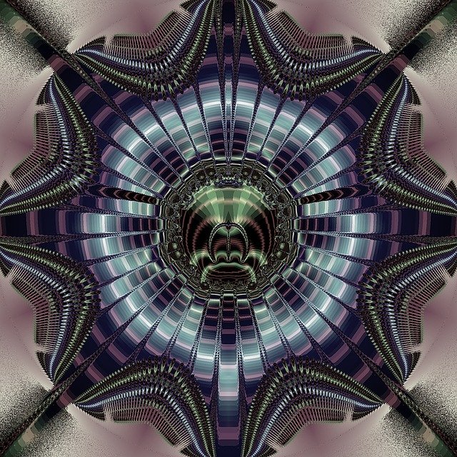 Free download Fractal Abstract Art Artwork -  free illustration to be edited with GIMP free online image editor