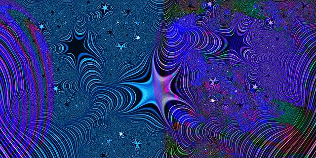 Free download Fractal Abstract Gradient -  free illustration to be edited with GIMP free online image editor