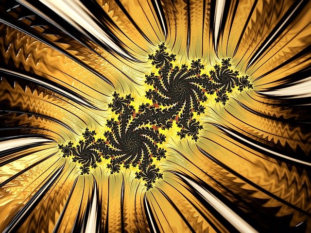 Free download Fractal Art Colorful -  free illustration to be edited with GIMP free online image editor