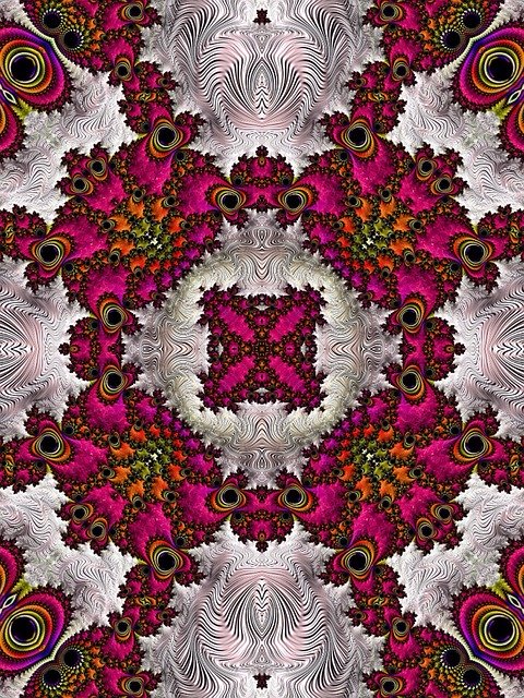 Free download Fractal Art Elegant -  free illustration to be edited with GIMP free online image editor