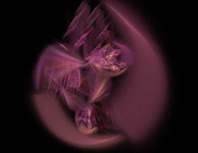 Free download Fractal Burgundy Design -  free illustration to be edited with GIMP free online image editor