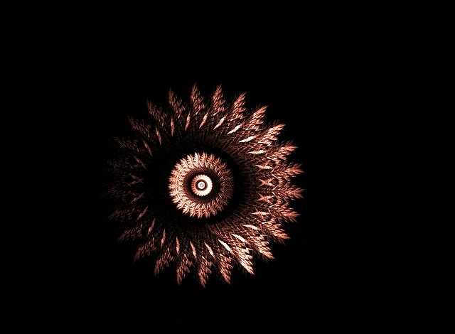 Free download Fractal Circle Wreath -  free illustration to be edited with GIMP free online image editor