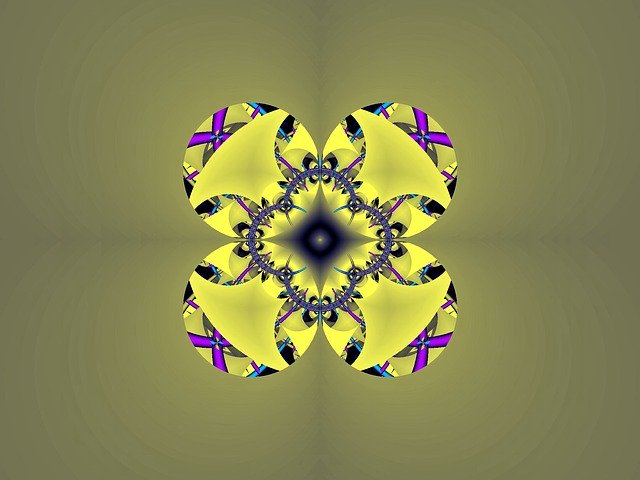 Free download Fractal Digital Design -  free illustration to be edited with GIMP free online image editor