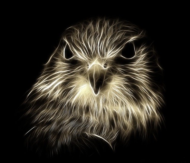 Free download Fractalius Abstract Animal -  free illustration to be edited with GIMP free online image editor