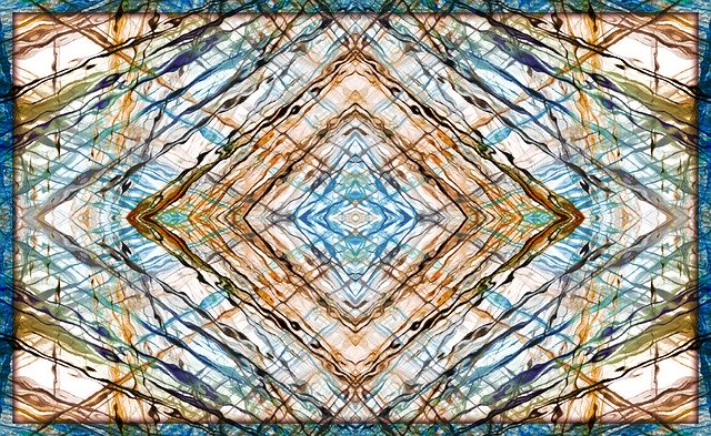Free download Fractal Kaleidoscope Digital -  free illustration to be edited with GIMP free online image editor