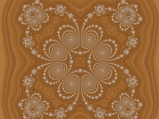 Free download Fractal Pattern Decoration -  free illustration to be edited with GIMP free online image editor