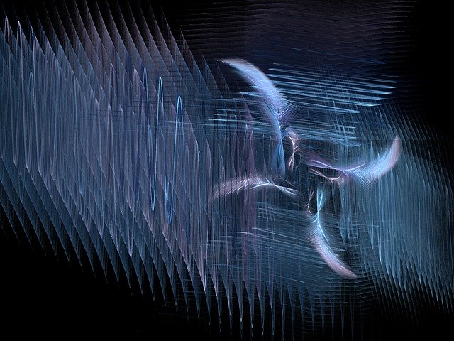 Free download Fractals Blue Lovely -  free illustration to be edited with GIMP free online image editor