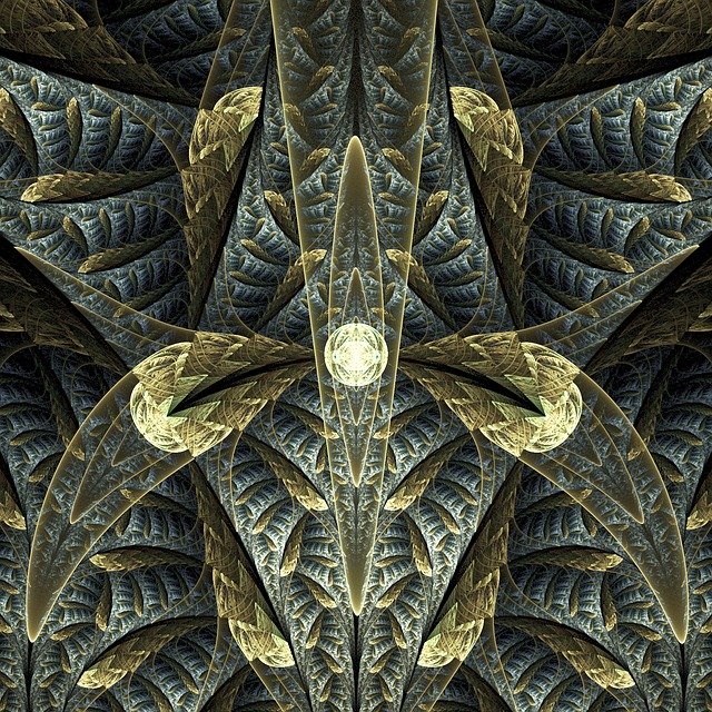 Free download Fractals Design Texture -  free illustration to be edited with GIMP free online image editor