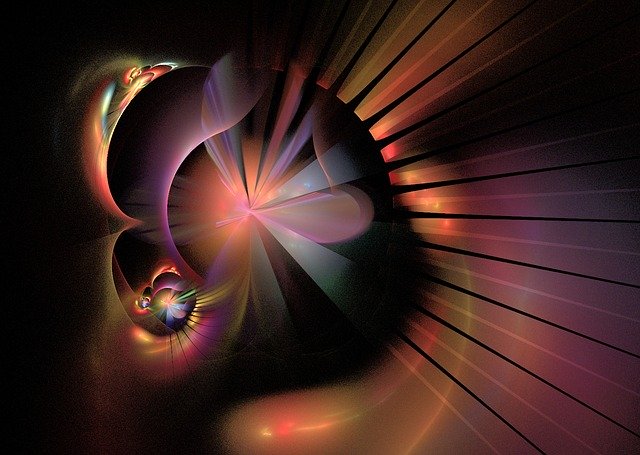 Free download Fractals Orange Design -  free illustration to be edited with GIMP free online image editor