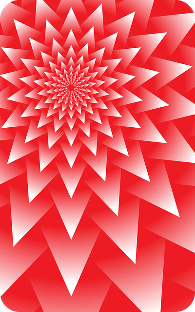 Gratis downloaden Fractal Ster Rood - Gratis vectorafbeelding op Pixabay gratis illustratie om te bewerken met GIMP gratis online afbeeldingseditor