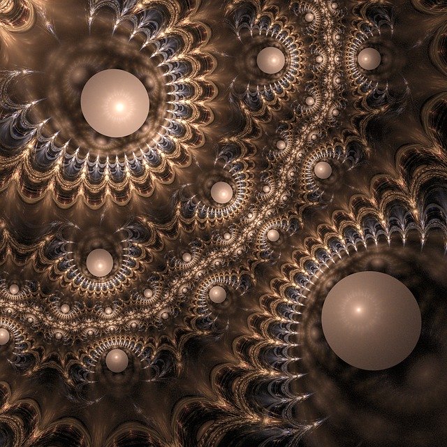 Free download Fractals Texture Decorative -  free illustration to be edited with GIMP free online image editor