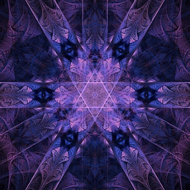 Free download Fractal Symbol Pattern -  free illustration to be edited with GIMP free online image editor