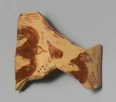 Free download Fragmentary neck-amphora (jar) free photo or picture to be edited with GIMP online image editor