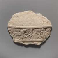 Free download Fragment of a limestone statue of a male votary (worshipper) free photo or picture to be edited with GIMP online image editor