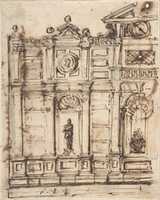 Free download Fragment of Architectural Drawing, Fragment of Letter with Pen and Brown Ink Script and Numbers free photo or picture to be edited with GIMP online image editor