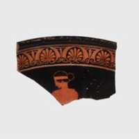 Free download Fragment of a terracotta calyx-krater (bowl for mixing wine and water) free photo or picture to be edited with GIMP online image editor