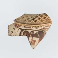 Free download Fragment of a terracotta dinos (deep round-bottomed bowl) free photo or picture to be edited with GIMP online image editor