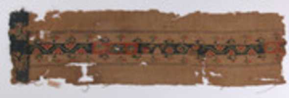 Free download Fragment with Tapestry-Weave Band and  Applied Border free photo or picture to be edited with GIMP online image editor