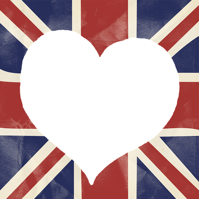 Téléchargement gratuit Frame British Heart - illustration gratuite à éditer avec l'éditeur d'images en ligne gratuit GIMP