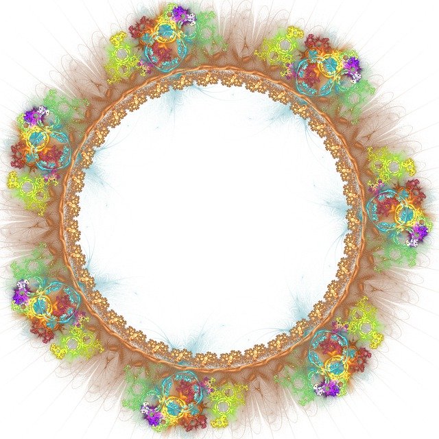Free download Frame Floral Flower -  free illustration to be edited with GIMP free online image editor