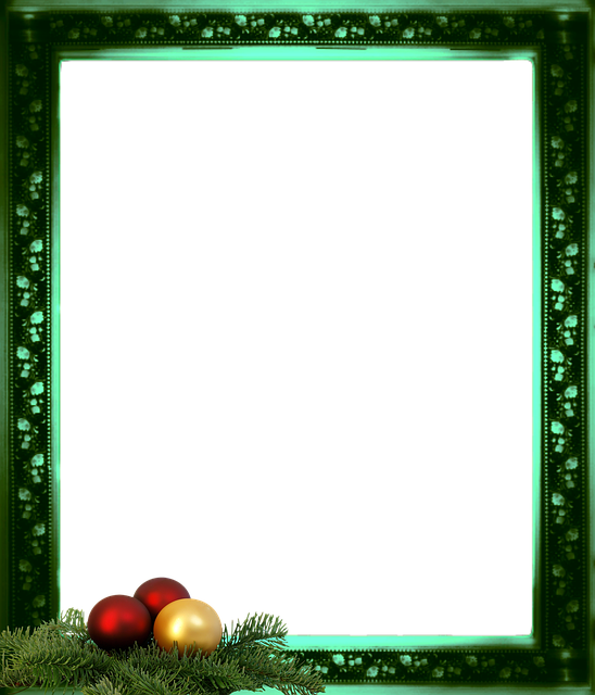 Free download Frame Green Holiday -  free illustration to be edited with GIMP free online image editor